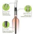 thumbnail image 2 of Enfriador de vino, enfriador de vino con vertedor de vino de acero inoxidable y barra de enfriamiento, enfriador de botellas de vino, 2 of 5