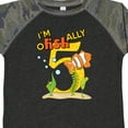 thumbnail image 4 of Inktastic I'm O-fish-ally Five Cute Clownfish Fifth Birthday Boys or Girls Toddler T-Shirt, 4 of 5