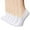 Blanc, variante sur GDREDA Chaussettes à la Cheville 3 Paires de Chaussettes Bateau pour Femmes d'Automne Couleur Unie Sport Décontracté à Bouche Peu Profonde Gris,m