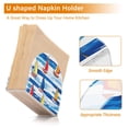 thumbnail image 5 of Yayeee Napkin Holder for Table Kitchen Paper Tissue Organization, Orange Sailboats, 5 of 8