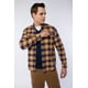 thumbnail image 2 of CAMISA DE FRANELA A CUADROS CON BOLSILLOS PARA HOMBRE GENERRA, 2 of 5