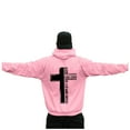 thumbnail image 4 of Wyzesi Oversized Sweatshirts Plus Size Male Long Sleeve Hooded Sweatshirt Solid Color Back Print Sweatshirt, 4 of 5