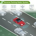 thumbnail image 2 of Unique Bargains Auto Car Vehicle Reverse Backup Radar System  4 Parking Sensors, 2 of 8