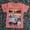 Orange, variant on Wear Sierra Toddler & Kids Crew Neck Cotton T-Shirts, Orange Color, Soft Cotton, Ages 2-3 Years