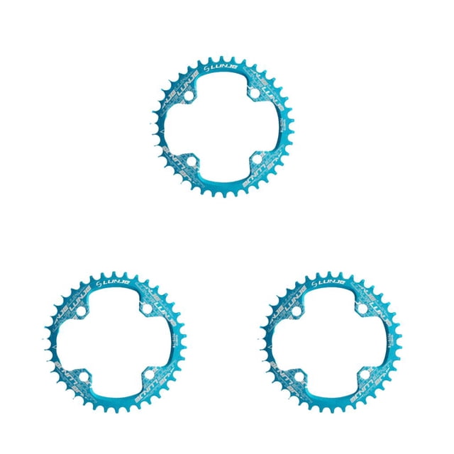 Greeniant Platos anchos estrechos prácticos 104BCD 32T rueda de cadena 4 agujeros piezas de placa de anillo de cadena única accesorios de Type1 NO1 Greeniant CBP440092