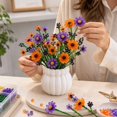 thumbnail image 3 of Byndra DIY Beaded Wildflower Bouquet Kit, Handmade Floral Craft Kit for Tabletop Flower Arrangement and Creative Home Decoration, 3 of 6