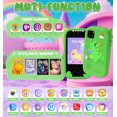thumbnail image 2 of Inadays Kids Smart Phone for Boys Gifts - Toddler Christmas Birthday Gift for Age 3 4 5 6 7 8 Year Old, Kids Cell Phone Toy with Touchscreen, Dual Cameras, Learning,Mp3 Player,Games with 32 GB Card, 2 of 8