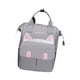 thumbnail image 5 of Mochila para pañales CUTICAT grande para bebé Gris, 5 of 8