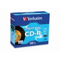 thumbnail image 3 of Verbatim CD-R 80min 52X with Digital Vinyl Surface - 10pk Slim Case (94439), 3 of 3
