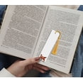thumbnail image 3 of WIRESTER Set 2pcs Rectangle Metal Bookmarks With Light Gold Tassels for Book Lovers, Page Markers for Students Teachers Reading - Red Fox & Red Panda, 3 of 6