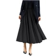 thumbnail image 4 of Womens Boho Maxi Skirt A Line Skirts Tiered Long Skirts Flowy Ruffle Elastic Waist Dresses Boho Renaissance Skirt Flared Ruffle Skirts Beach Vacation Going Out Outfits, 4 of 6