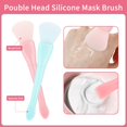 Giantree 5 Pcs Silicone Face Mask Brush, Flexible Face Mask Applicator
