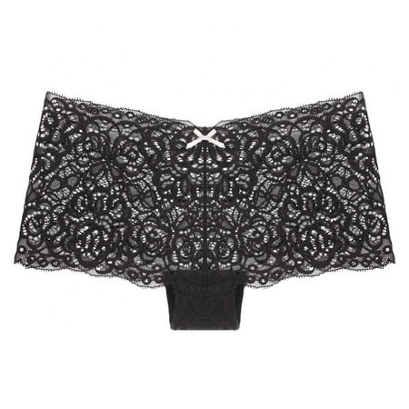 

Pretty Comy Women s Comfort Lace Cheeky Boyshort