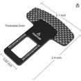 thumbnail image 2 of Car Seat Belt Accessories Fixed Limiter Insert Inside Insert With Lock Parts With Drill, 2 of 4