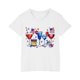 thumbnail image 1 of Vestido Corto de Verano Niños Niños Niñas Camiseta de Algodón Cuello Redondo Lindo Día de la Independencia Imprimir Top, 1 of 7