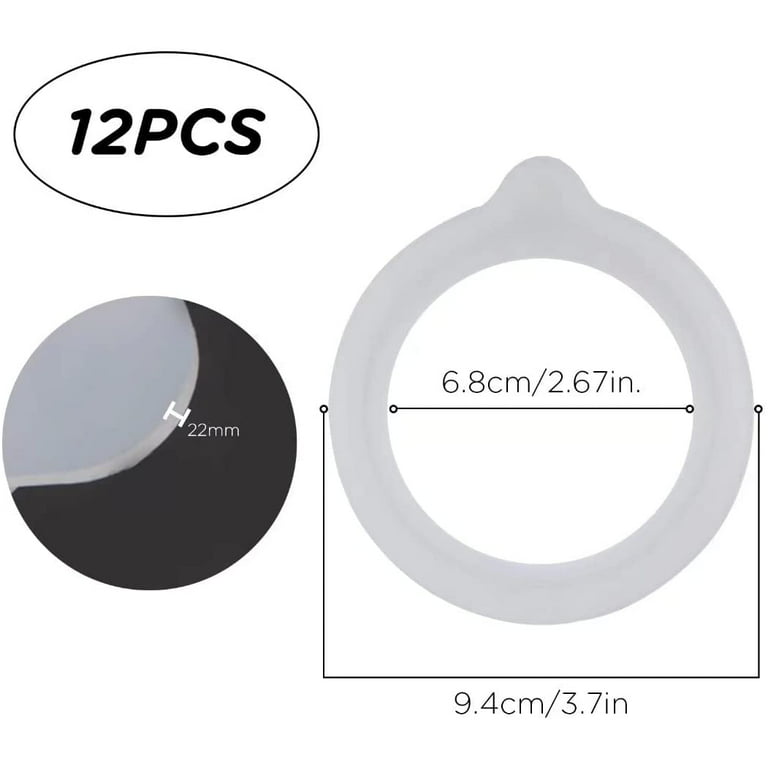Buy Wide & Standard Mouth Silicone Gasket 
