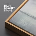 thumbnail image 4 of IDEA4WALL Extra Large Framed Canvas Print Wall Art Tranquil Shores Serene Coastal Landscape Retro Fine Art Nature Wilderness Vintage Wall Decor Oversized Artwork for Living Room - 60"x20", 4 of 5