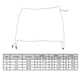 thumbnail image 3 of Pantalones cortos de nido de abeja cintura alta melocotón levantamiento de cadera Push Up gimnasio Fitness parte inferior Yoga pantalones Prendas para la parte inferior del cuerpo Gris METRO Minnieouse AP018956-02, 3 of 6