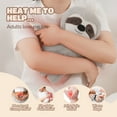 thumbnail image 5 of MaxKare Microwavable Stuffed Animal Heating Pad – Heatable for Anxiety & Ache Relief, Bedtime Comfort for Kids & Adults – 9.4" x 13",Sloth, 5 of 10