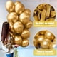 thumbnail image 3 of Globos Dorados Metálicos, 50 Piezas Globo Dorado de Cumpleaños, Globos Dorados de 12 Pulgadas, Globos de Látex Dorados para Bodas, Graduaciones, Ceremonias, Decoraciones de Fiestas JM, 3 of 5