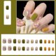 thumbnail image 3 of Press on Nails Floral: 24PCS Uñas postizas decorativas DIY Stick on Nail para mujeres, 3 of 8