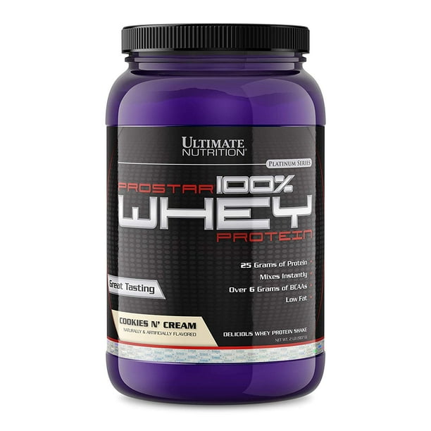 Ultimate Nutrition Prostar 100 Whey Protein Powder Low Carb and Keto