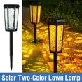 thumbnail image 1 of Decorative Solar Garden Light 36cm Dual Color LED Path Light Outdoor Waterproof IP65 Auto On/Off Solar Powered Landscape Lighting Stake Light for Yard Pathway Garden Walkway with 8-10 Hours Runtime, 1 of 9