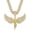 Angel - golden, variant on Miami Mens Cuban Link Chain Silver Gold Plated Bling Cuban Necklace Diamond Chain for Men iced out chain Hip Hop Necklace