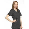 thumbnail image 5 of Cherokee Workwear Women's Scrubs Top Mock Wrap Tunic 4801, 5 of 5