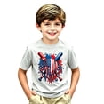 thumbnail image 3 of Kiijoy Toddler Boys Graphic Baseball T-Shirt Casual Short Sleeve T Shirt Tee, Sizes 4-5, 3 of 3