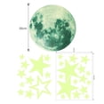 thumbnail image 3 of Estrellas que Brillan en la Oscuridad TUNC 435 Pegatinas Fluorescentes Decoración para Habitaciones de Niños Sencillez, 3 of 4