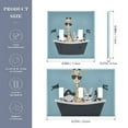 thumbnail image 2 of Yayeee Toggle Light Switch Wall Plate 3-Gang 6.37"x4.48" Decorative Outlet Cover, Pirate Animals, 2 of 7