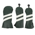 thumbnail image 2 of Club Head Covers, Wood Fairway  Dustproof Rotatable Label Tag Club Protector PU Driver Headcover, 2 of 8