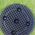 thumbnail image 4 of Yuarrent Soporte para macetero fácil de mantener de 2 piezas con sistema de drenaje para todo tipo de plantas Soporte para plantas versátil Jardín y Patio, 4 of 6