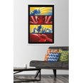 thumbnail image 2 of Marvel Deadpool & Wolverine - Panels Wall Poster with Magnetic Frame, 22.375" x 34", 2 of 5