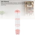 thumbnail image 4 of Stuffed Animal Storage Tube, 130cm Height Large Capacity Transparent Vertical Toy Storage Tube with Slide Cover Space Saving Toy Display Organizer Bucket for Kids Room, 4 of 7