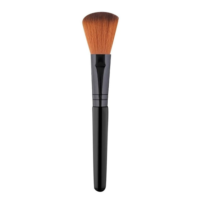 Black Makeup Brush Loose Powder Brush Functional High Gloss Foundation Makeup Shaping Fiber Brush Makeup Beginner Brush