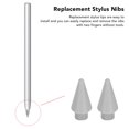 thumbnail image 4 of 2 Pcs Stylus Nibs Replacement For M Pencil 2nd, Stylus Pen Nibs High Sensitivity For M Pencil 2nd, Fiber Pencil Tips For Sketching Writing Drawing, Easy To Install, 4 of 8