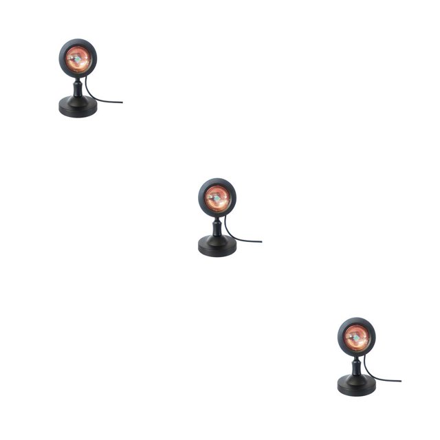 Ounissouiy Lámpara de proyección Proyector hermoso Fondo de luz Lámparas de puesta de sol Decoración de pared Decoración de fiesta Hogar Rojo Type1 NO1