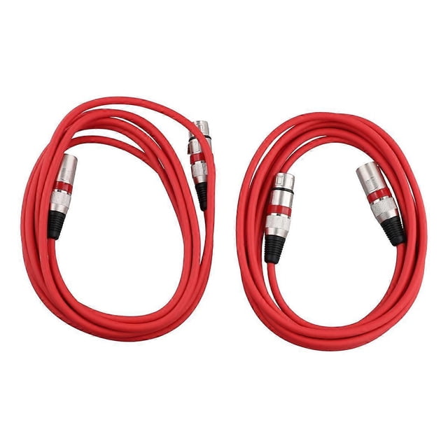 XLR Male to Female Audio Cable Microphone Sound Card Mixer 3 Core Balanced Cable DMX Stage Lighting Control Cable