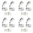 thumbnail image 1 of 8X RV LED Spot Reading Lamps, 12V Interior Spotlight Contact Switch with USB Interface for Caravan, Boat, Motorhome Warm, 1 of 7