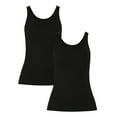 thumbnail image 5 of Time and Tru Women's Rib Tank Top, Sizes XS-XXXL, 5 of 6