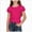 v127-Hot Pink, variant on Girls Tops Cute Summer Short Sleeve T Shirts Casual V Neck Blouses 6-12 Months 12-24 Months 2t 3t 4t 5t 6t 7t 8t 9t Children,Casual