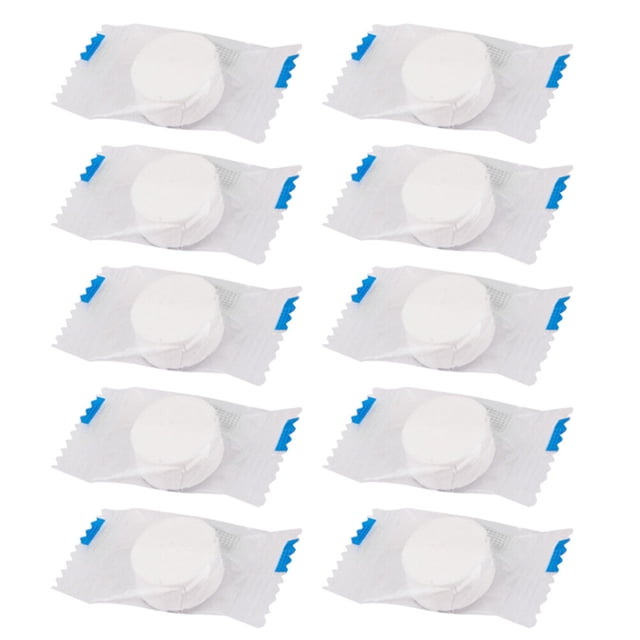 FELTECHELECTR 100 mini toallas comprimidas desechables de tejido no tejido para viajes, camping y salón.