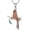 Red Cardinal, variant on DVEATR S925 Sterling Silver Animals Pendant 7A Cubic Zirconia Panda/Elephant/Owl/Hummingbird/Cow/Mouse/Giraffe/Lion/Chicken/Monkey/Parrot/Bird Necklaces for Women