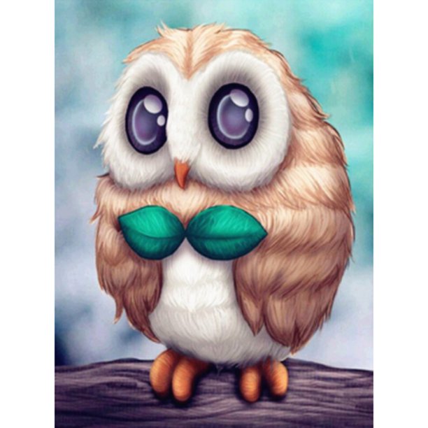 Cuadro diamante (DE6246) Animal redondo resina (E342) 45x60cm Hugtrwg Para estrenar