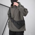 thumbnail image 3 of Bolso Bandolera Pecho Delgado para Hombres Con Correa Ajustable Hobo, 3 of 9