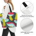 thumbnail image 3 of Fotbe Green Mushroom Bolsa Tote Estética de Lona con Estampado para Mujer - Bolsa Reutilizable de Hombro Casual para Vacaciones, Compras, Trabajo y Gimnasio, 3 of 8