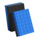 thumbnail image 4 of 2 Colchonetas Silenciosas de Protección Contra Caídas para Levantamiento de Pesas, Protección de Suelo para Uso Interior Y Exterior, Cojines Amortigua Negro Azul 50x40x4cm, 4 of 8