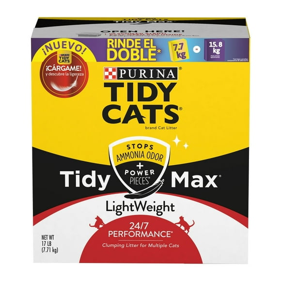Arena para gato Purina Tidy Cats 7.71 kg Premium (rinde el doble 15.8kg)